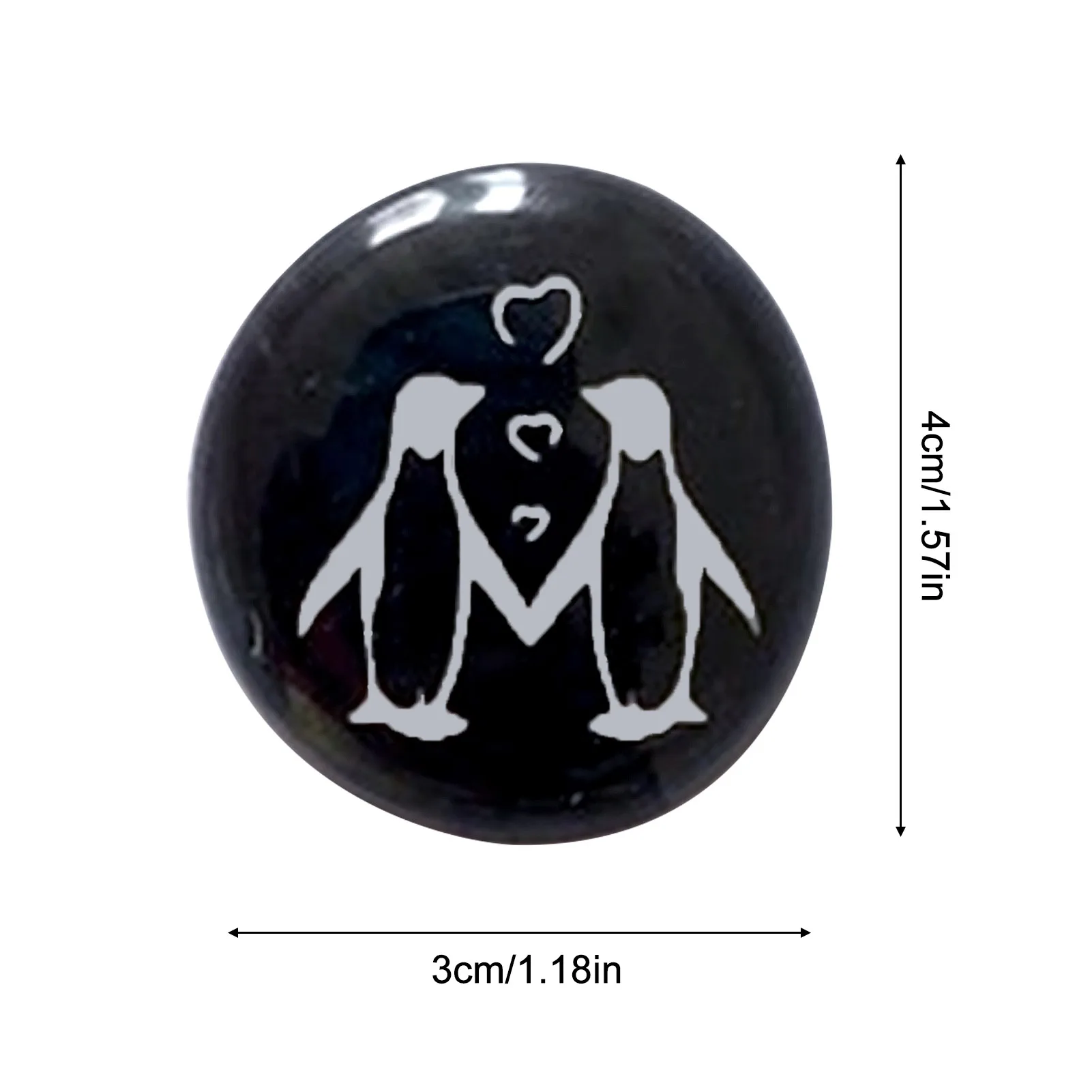 جيب البطريق عناق زينة محفورة تذكار صغير بيبل اسم ل حفلة عيد ميلاد صالح إكسسوارات ديكور منزلي