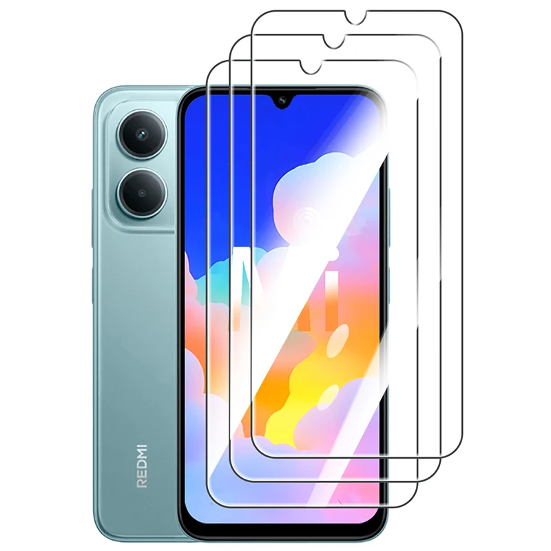 1-3 pièces verre trempé pour Redmi 10C 10X 12C 13C 14C 15R 15C 4G 5G verre Redmi A5 protecteur d'écran sur Xiaomi POCO C75 C85