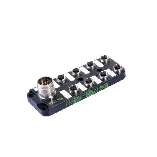 ELCO Yike Breakout Box ESP8-12-3P-5 Plastic ESP8 Series M12 Interface Direct Outlet Spot
