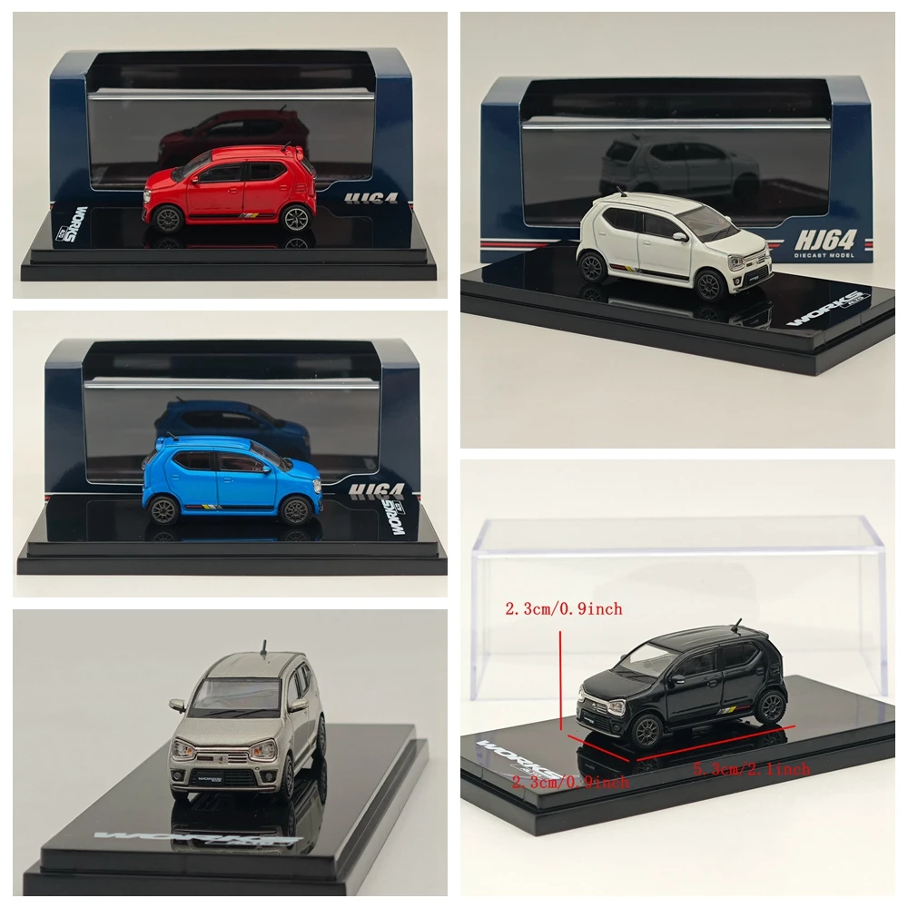 

1/64 Hobby Japan ALTO WORKS (HA36S) HJ641070A Series Collection Toy Vehicle Models Diecast Model Car Miniature