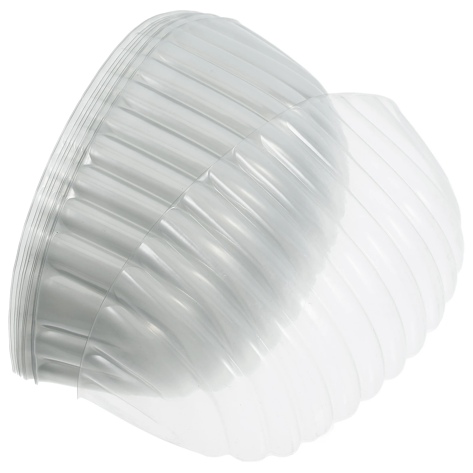 

10Pcs PVC Plastic Hat Shaper Insert Cap Inner Support for Baseball Caps Hat Holder Baseball Cap Display Stand Clear