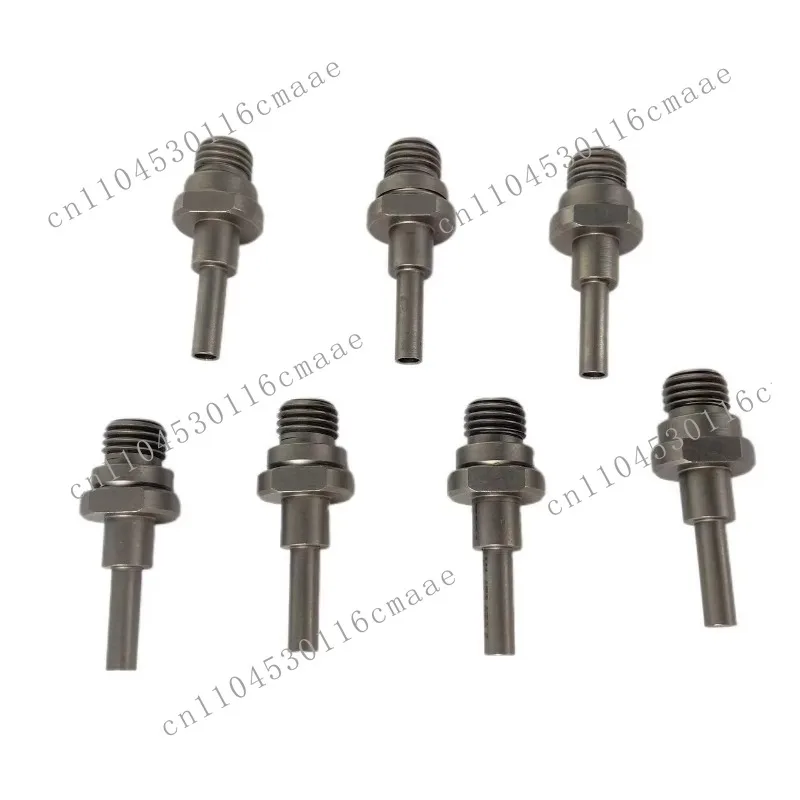 High-precision stainless steel automatic locking screw machine accessories suction nozzle, suitable for M1.0-M5.0 screws, silver
