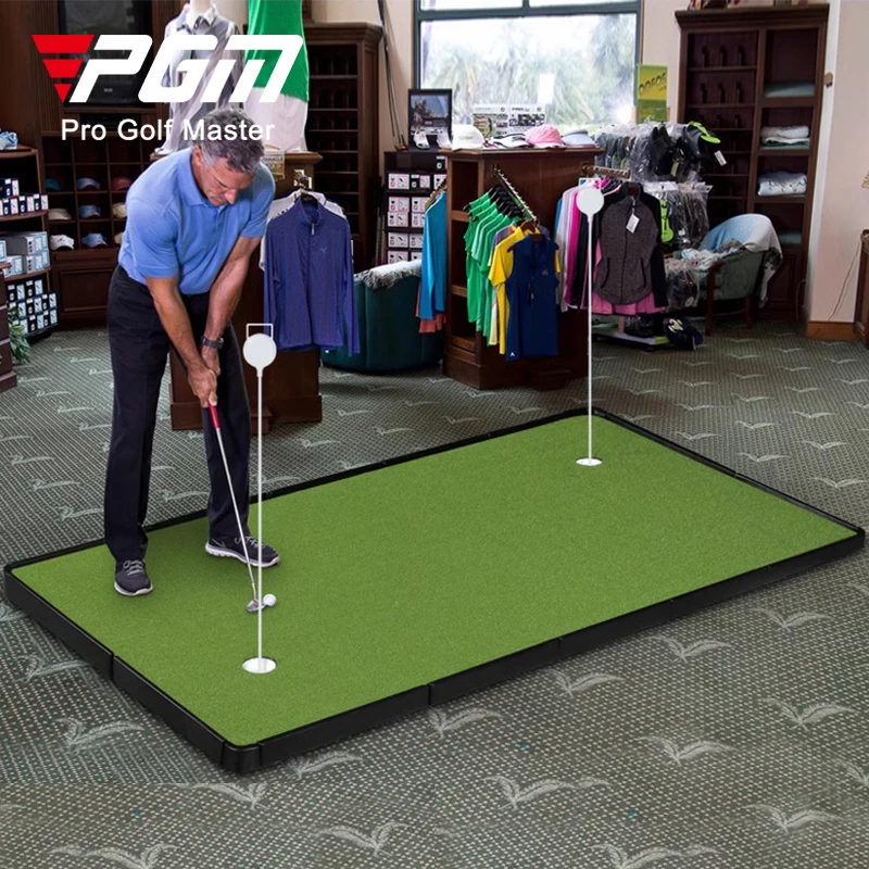 

PGM GL023 Custom-Size Portable Mini Golf Course Artificial Spliced Indoor Office Putting Green Golf Training Aids