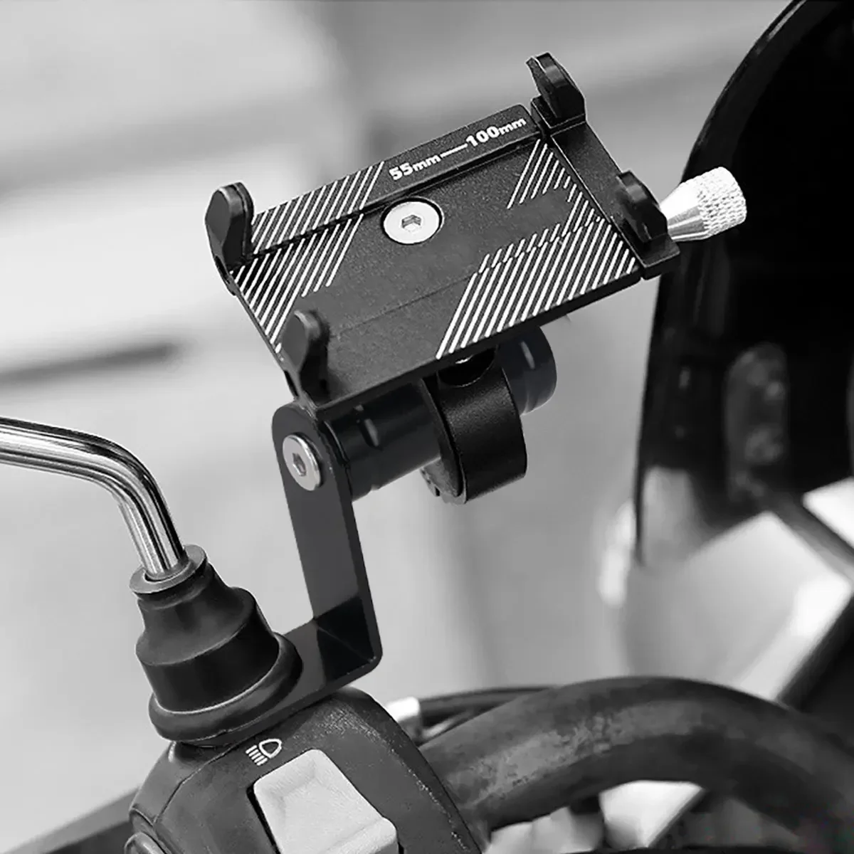 Moto Spiegel Expander Halterung Motorrad Zubehör Multifunktionale Telefon Halter Hebel Universal Adapter Halter Clamp Bar Legierung