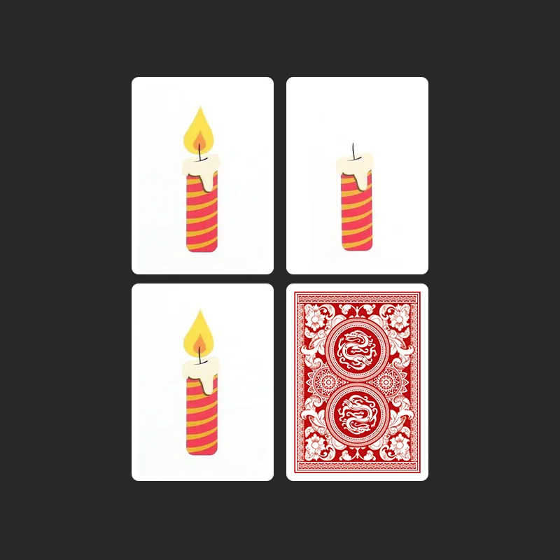 Happy Birthday Cards Group Prediction Magic Tricks Props Magic Cards Kids Magic Gift For Children Wholesale