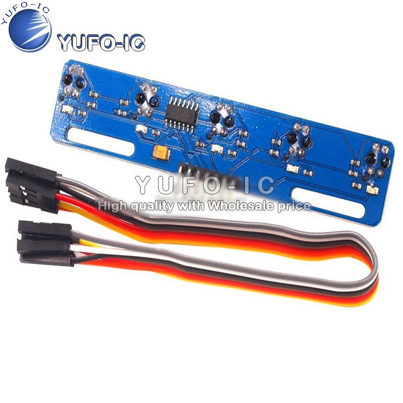 5 Channel Tracking Sensor Five Channel Tracing Sensor Tracing Module Infrared Sensor Tcrt5000l