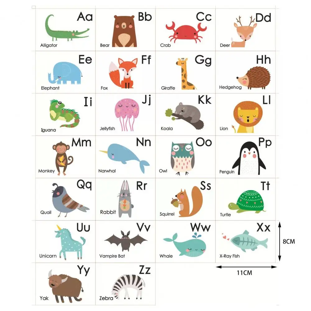 Cartes Flash pour enfants d'âge préscolaire, cartes Flash éducatives de l'alphabet pour les tout-petits, cartes d'apprentissage Abc étanches avec reconnaissance pour garçons