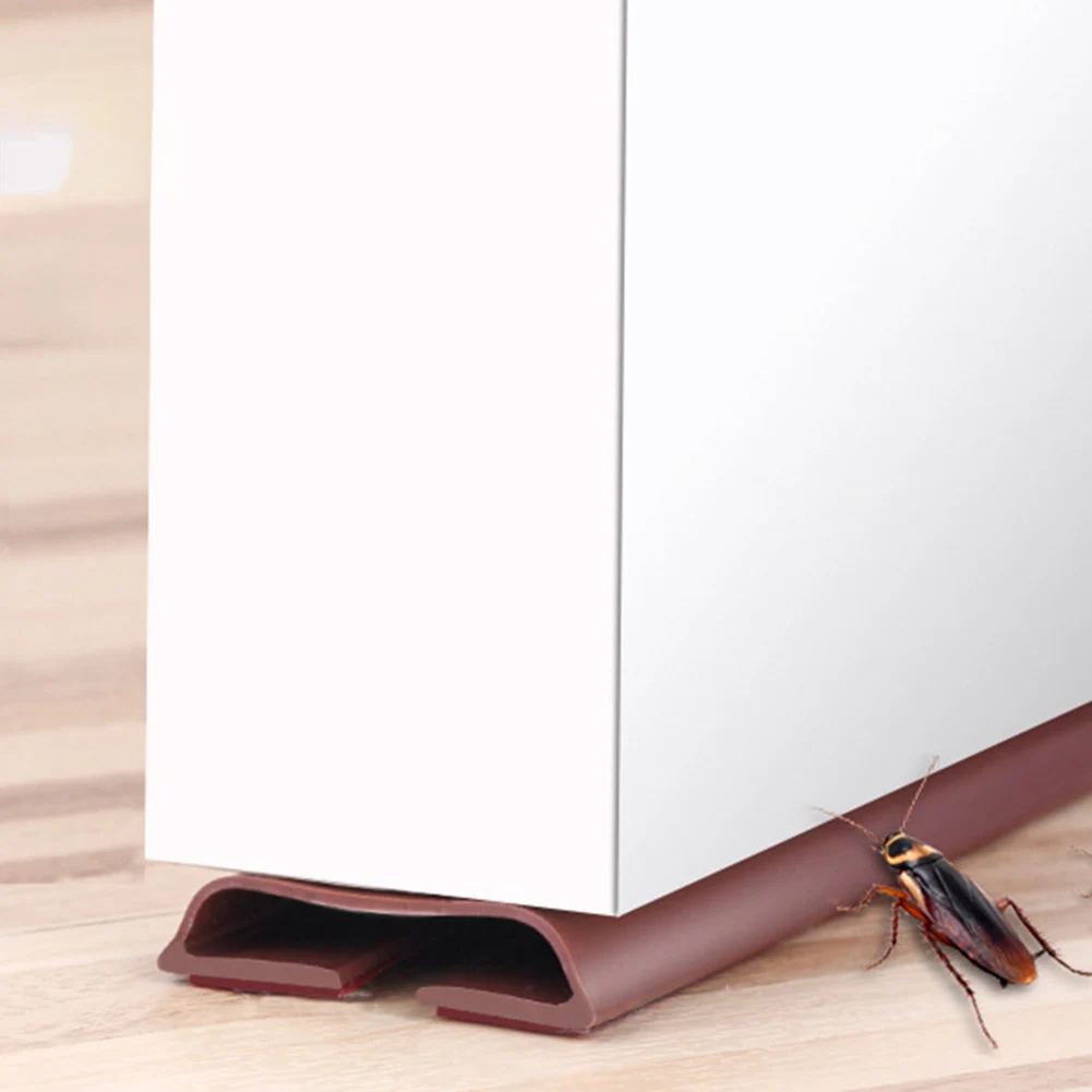 Silicone Based Door Bottom Sealing Strip for Heat Cold Resistance Minimal Deformation and Reliable Gap Sealing