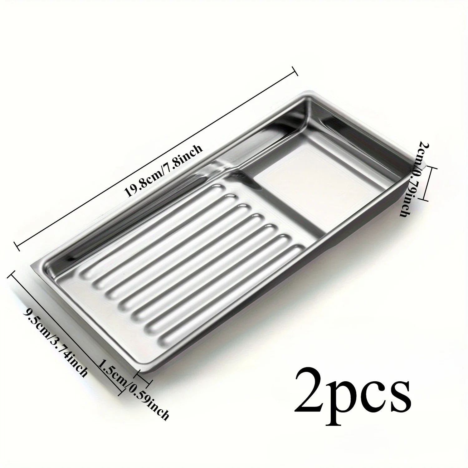 Nail trays and dental trays - High-temperature resistant, non-porous surfaces, suitable for salons, spas, dentists' offices,