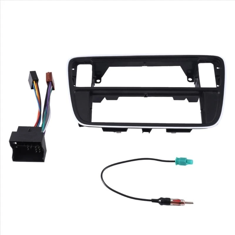 

Single Din Fascia Adapter Car Stereo Radio ABS Frame 1 DIN Frame Installation Trim Panel Stereo Player Parts R6FB