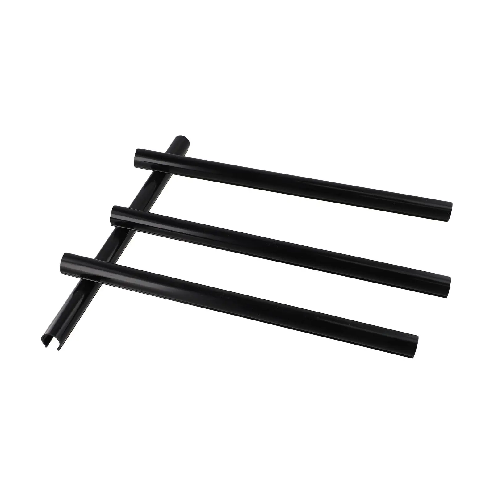 4 Plastic Radiator Pipe Covers for 15mm Pipes Allows Direct Fitting Over Existing Pipes Without Disassembly Required