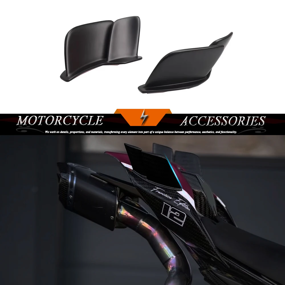 

Для мотоциклов Ducati Panigale V2 V4 V4S V4R 2018-2024: заднее антикрыло, спойлер, боковые крылья, винглеты, аileron