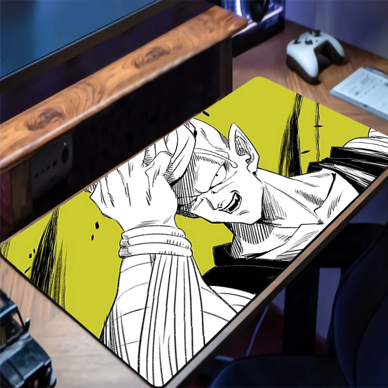 

Mouse Pad Office PC Accessories Extended Pad Anime Pattern Desk Mat Anti-slip Dragon Ball Piccolo HD Rubber Mousepad Gaming Mats