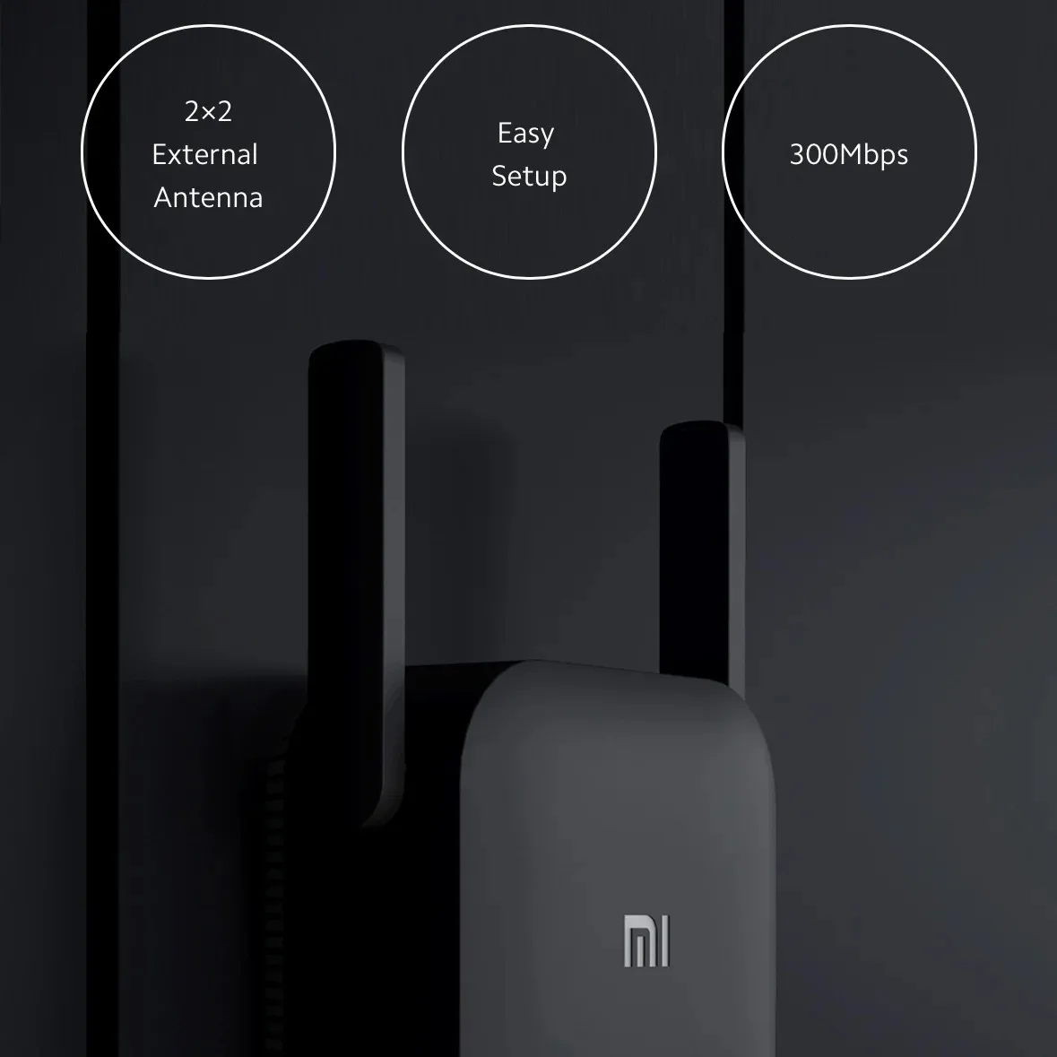 New Original Xiaomi Wifi Amplifier Pro 300M 2.4G Repeater Network Expander Range Extender Roteader Mi Wireless Wi-Fi Router