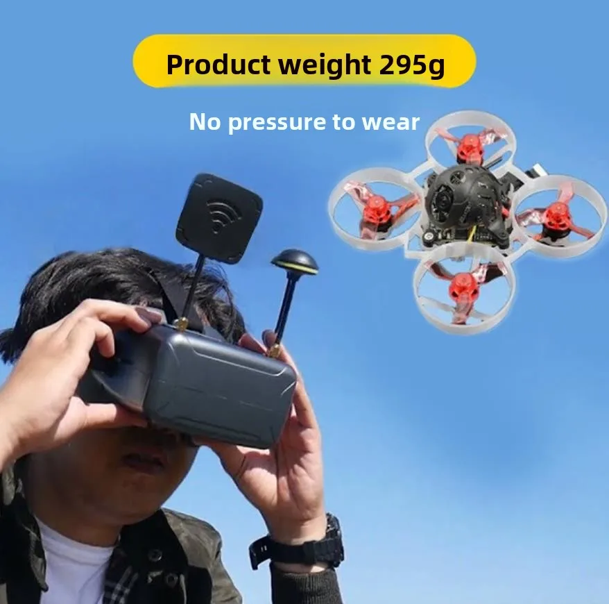 

fpv очки для дронов FPV, 5,8G, 40 каналов, 4,3-дюймовый ЖК-дисплей, встроенный аккумулятор 3,7 В/2000 мА, специально настроенный для гонок FPV или моделей самолетов