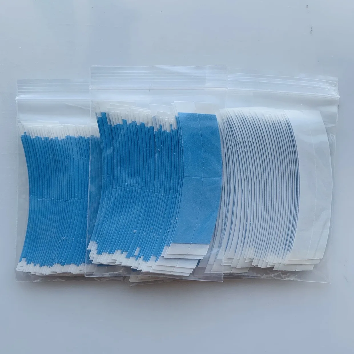 36Pcs/Lot Super Strong Hair Wig Tape Double Adhesive Extension Tape Strips Waterproof For Toupee/Lace Wigs Film C Shape