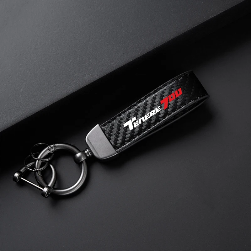 For Yamaha TENERE 700 Tenere700 XTZ 700 T700 High-Grade leather Motorcycle Keychain Holder Keyring Accessories