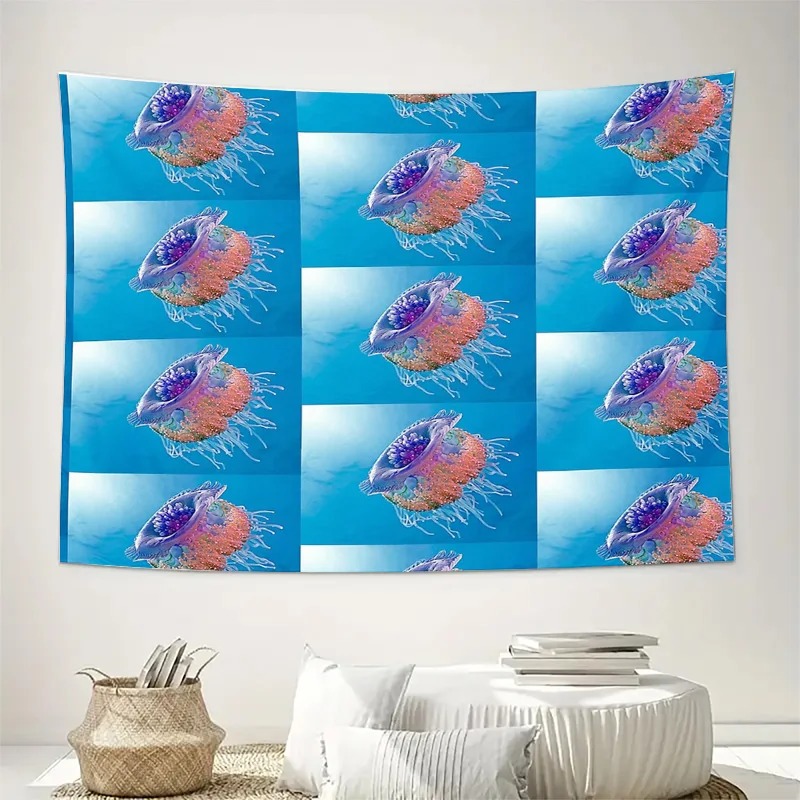 unframed Ocean Wave Tapestry Sea Turtle Wall Hanging Coastal Decor Beach Theme Room Decor Nautical Wall Art Tranquil Ocean Vibes