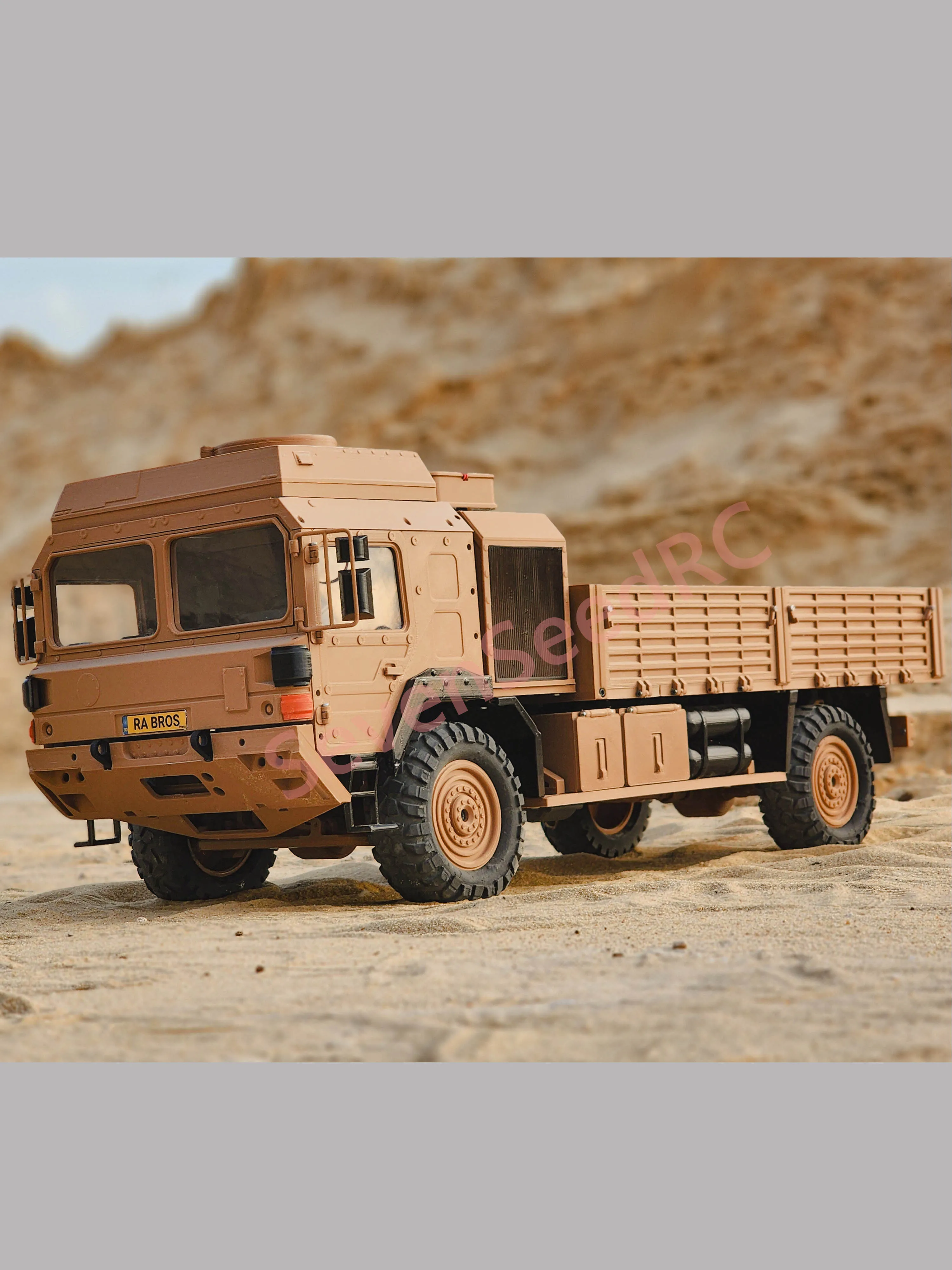 

3d Printed RC Cars RMMV Man HX60 1/10 313/324mm SCX10 trx4 Crossrc Jt4 Nt4