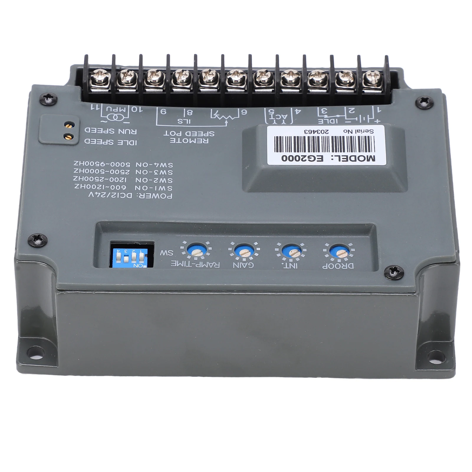 Engine Speed Controller Electronic Governor Diesel Generator Control Regulator EG2000 12/24VDC Generator Speed Control Board