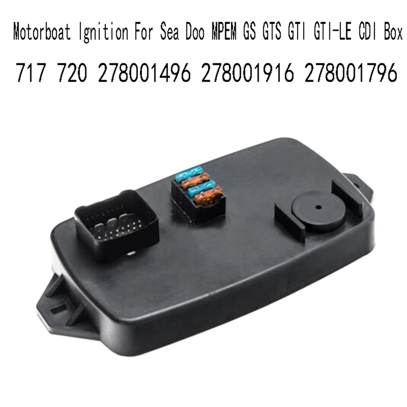 

Motorboat Ignition For Sea Doo MPEM GS GTS GTI GTI-LE CDI Box 717 720 278001496 278001916 278001796 Accessories