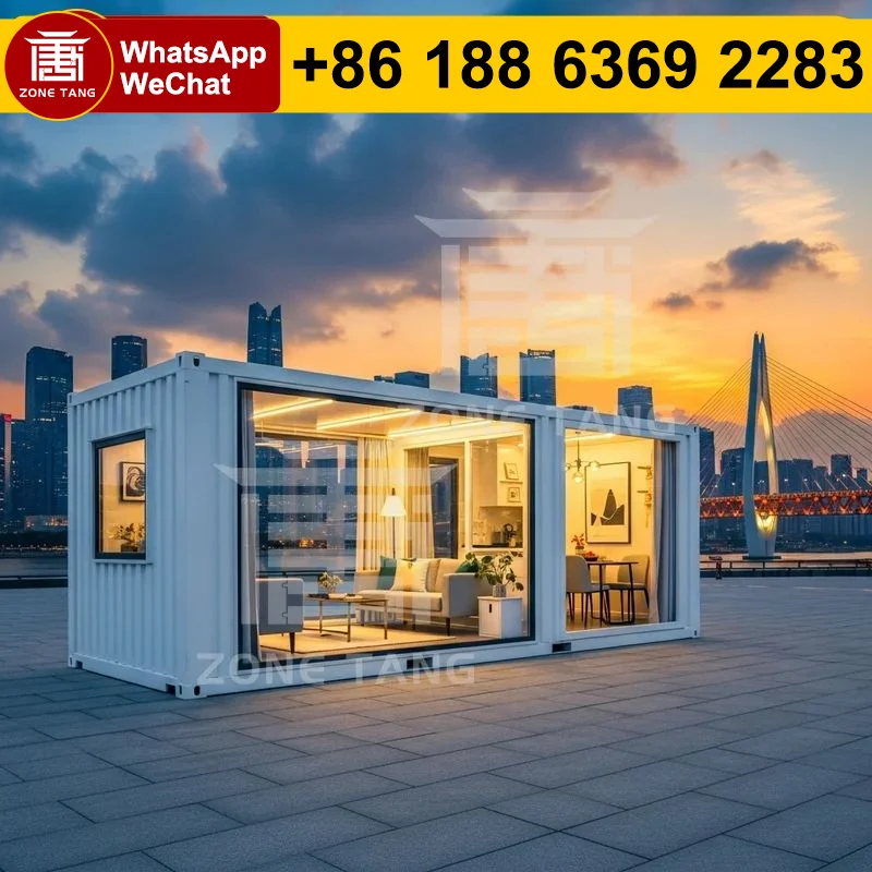 

Manufacturers Personal Office Prefab Manufactured Homes Flat Pack Home Prefab Home Container House For Sale Ecological Fireproof