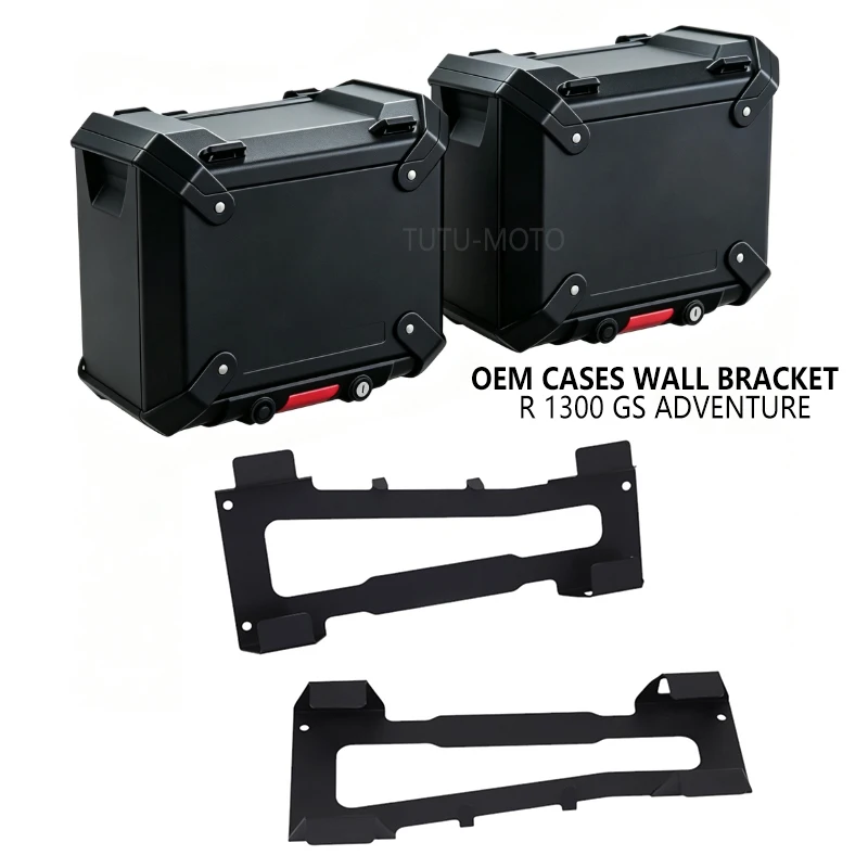 For BMW R 1300 GS ADVENTURE OEM Cases Wall Bracket R1300GS ADV R1300GSA Vario Pannier Holder Kits R 1300GSA 1300ADV R1300GS ADV