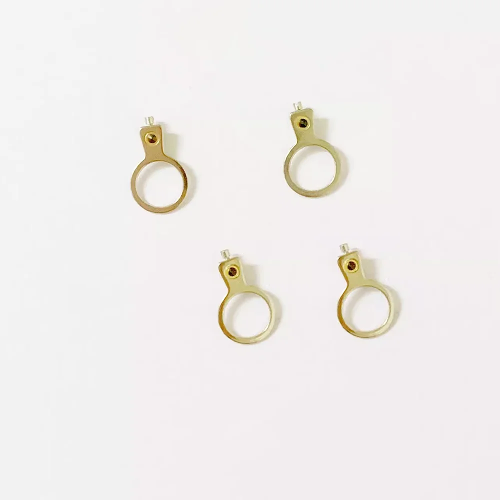 Watch Accessories Suitable for Domestic 8205 Movement Outer Stud Ring Watch Repair Parts Balance Spring Stud Ring