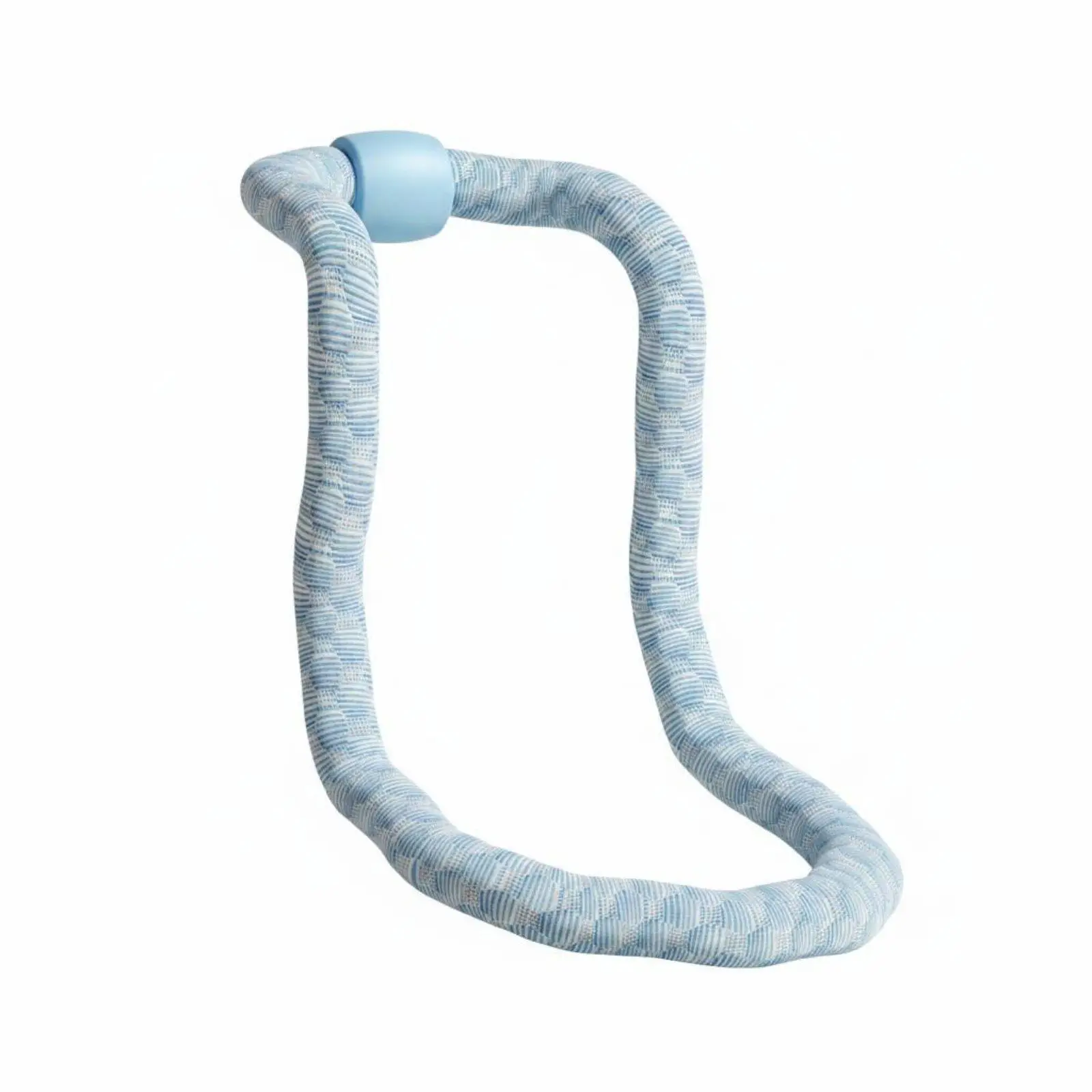 Weighted Waist Trainer Segmented Circular Band Exercise Hoop Waist Exercise Equipment for Steady Practice