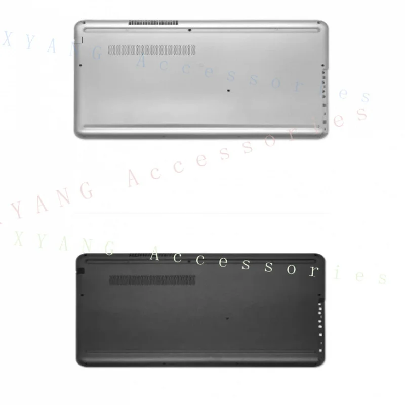 PP+ FOR HP Pavilion 15-AU TPN-Q172 Q175 Silver/Black Laptop LCD Bottom Case
