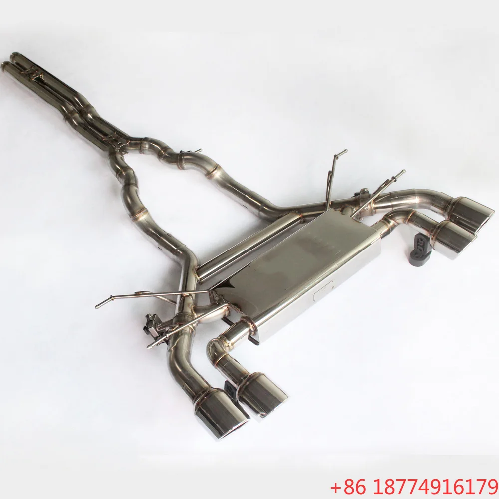 

Factory OEM MM Ss304 Catback Exhaust Pipes for F-TYPE V8 5.0T 2014-2019 with Muffler Valve System
