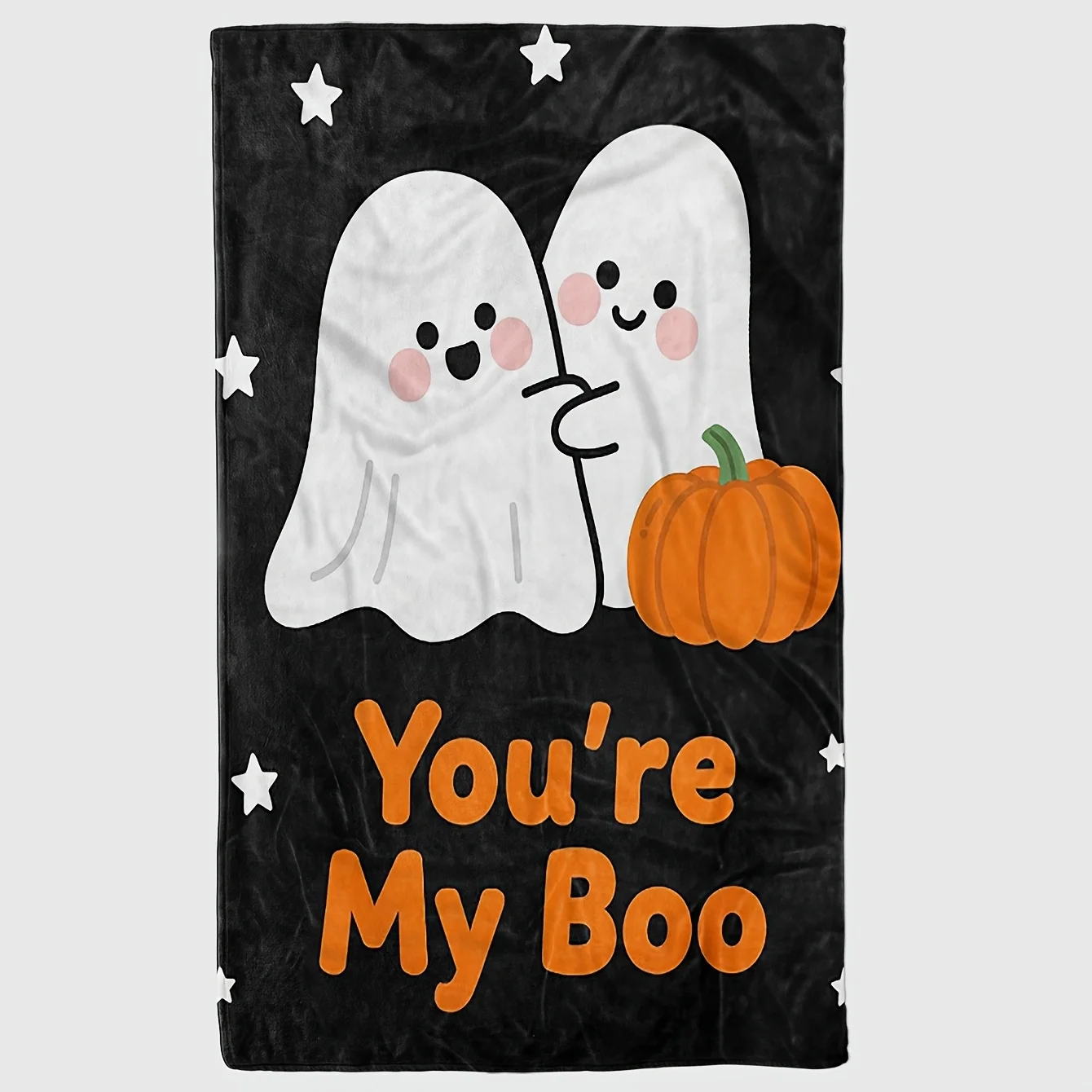 1pc Halloween Sprite Pattern Flannel Throw Blanket, Nap Blanket, Blanket, Cute Halloween Throw for Men And Women, Boyfriend Girl
