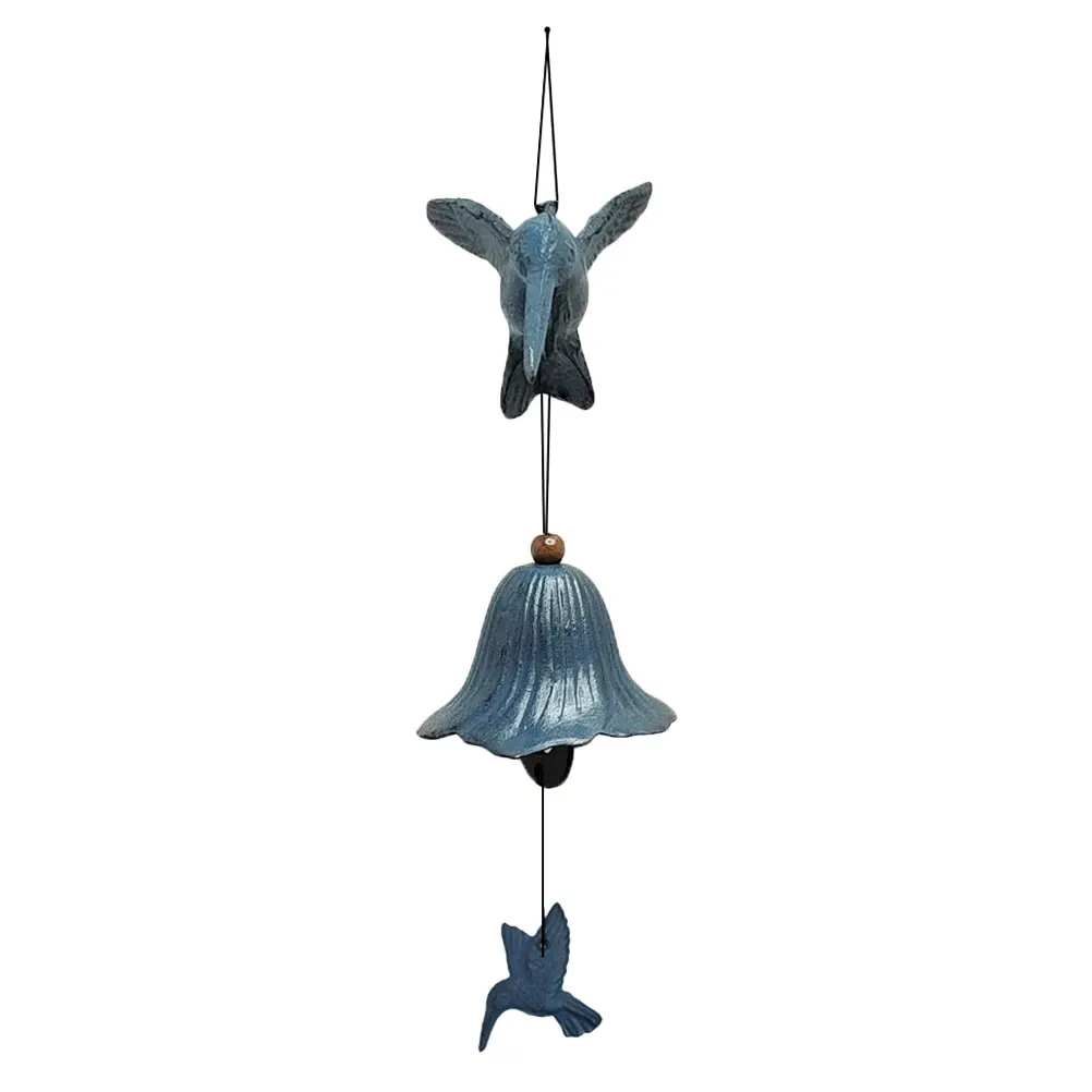 

Wind Bell Hanging Decor Creative Bird Design Durable Garden Yard Wind Chime Pendant For Home Window Door Wall Decoration