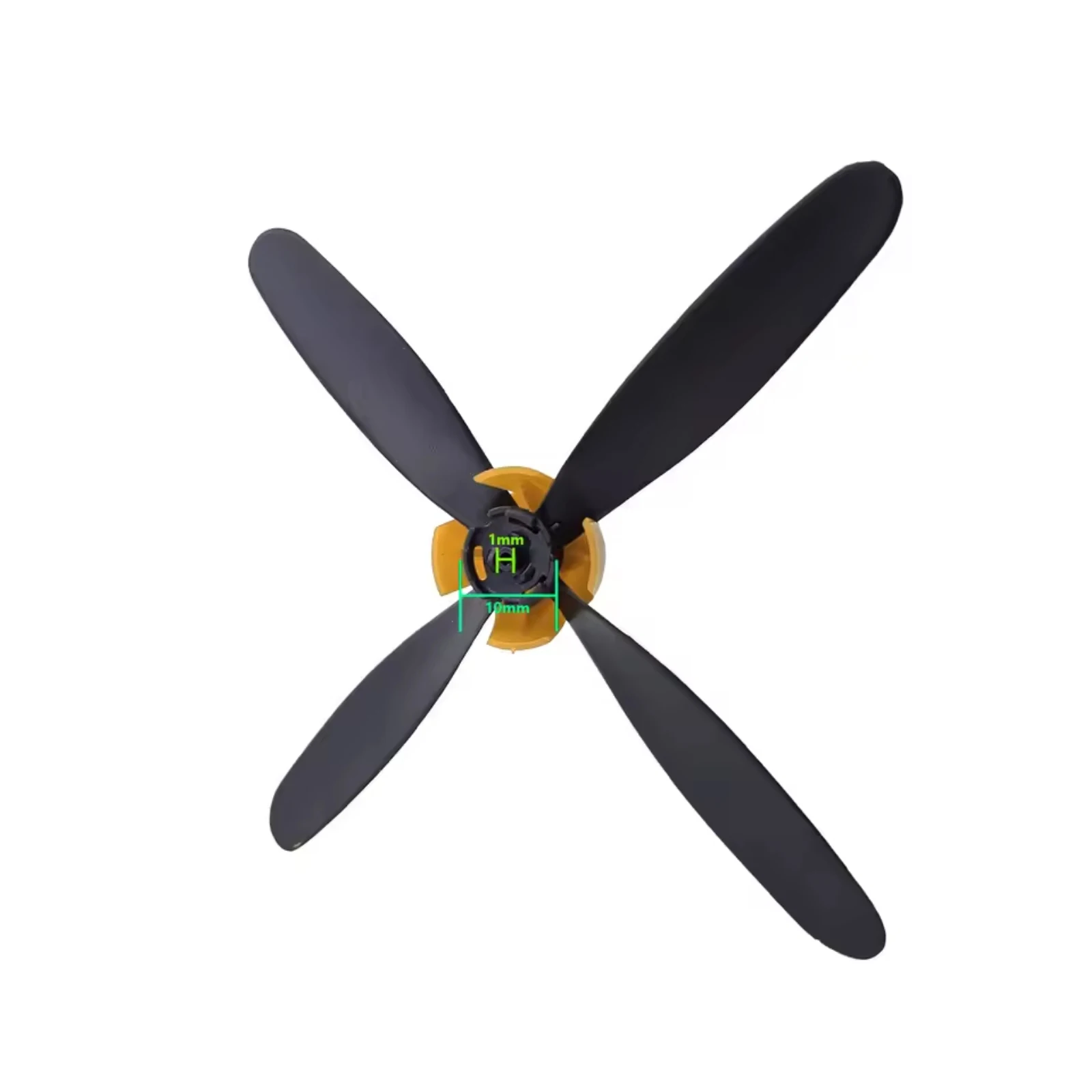 Volantex New 4 Blades Propeller，Saver and Adapter Spare Parts，for 400mm 761-5V2 761-8V2 761-9 761-11 761-12 761-13 RC Plane