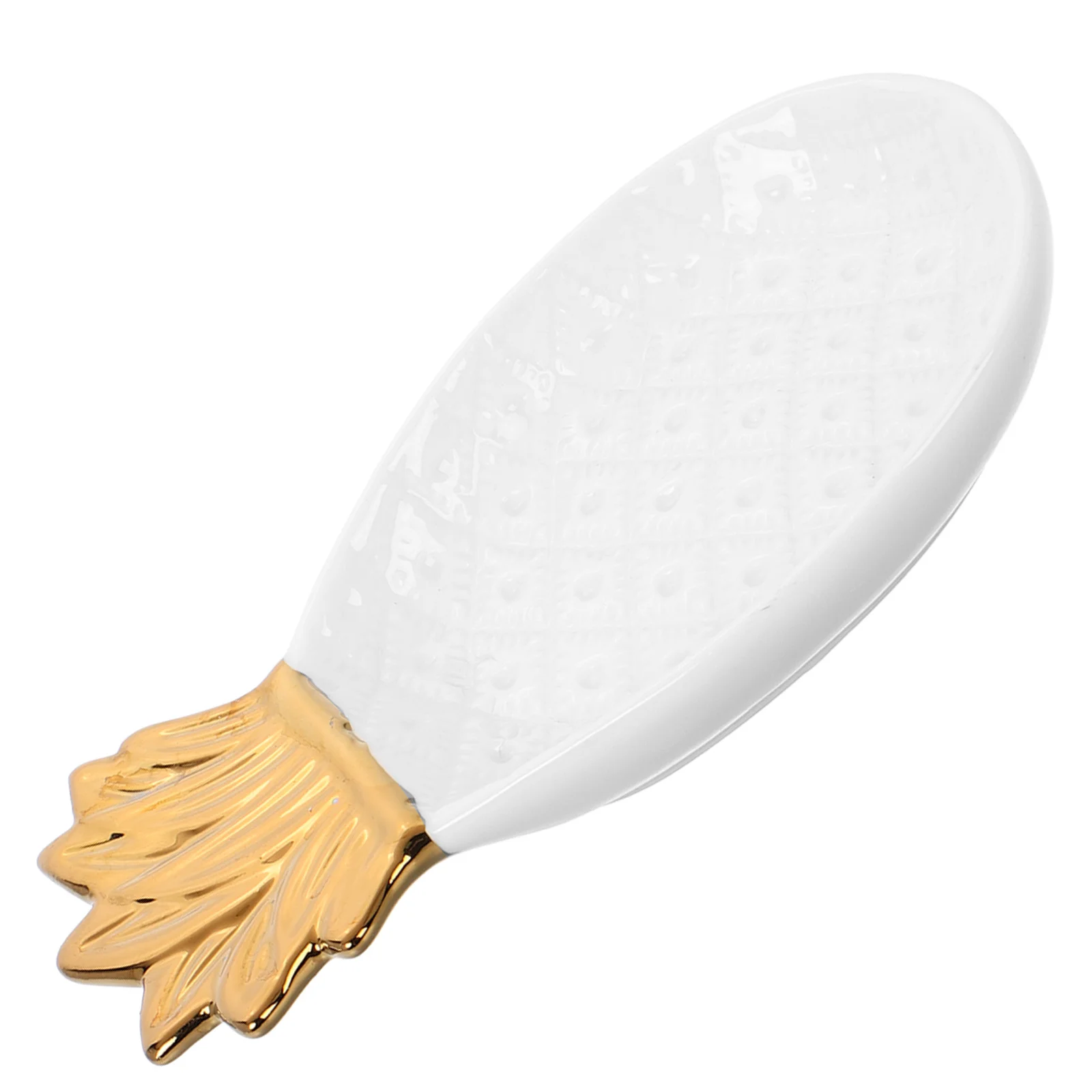 

Ceramic Pineapple Tray Modern Nordic Decorative Jewelry Plate for Desktop Cabinet Key Dish Pineapple Party Table Decor