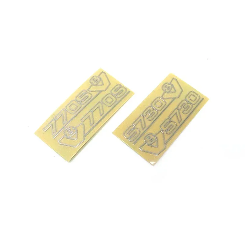 1pcs Taillight Decorate Metal Sticker for 1/14 Tamiya RC Truck For scania 770S 56368 Diy Parts