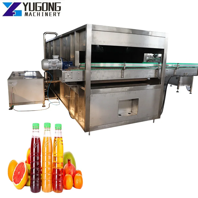 YUGONG Carbonated Beverage Soda Pure Mineral Water Bottle Filling Capping Machine / Filling Production Line Automatic