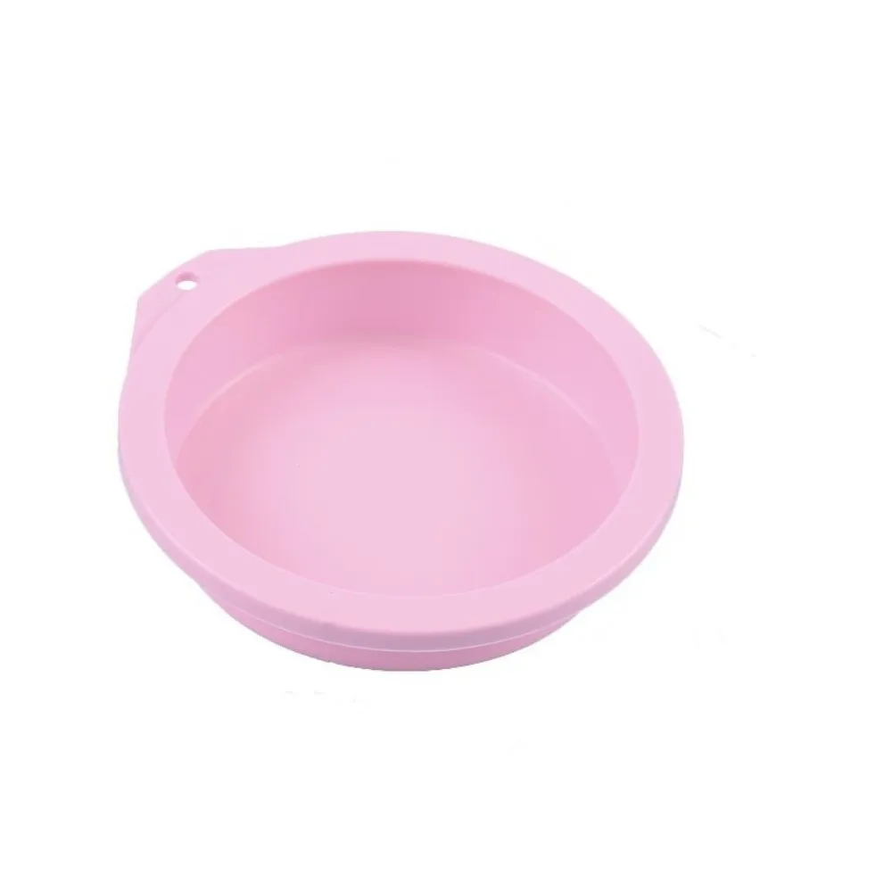 New 4/6/8inch Round Cake Mould Silicone Reusable Silicone Cake Pan DIY NonStick Surface Bakeware Mold Baking Tool