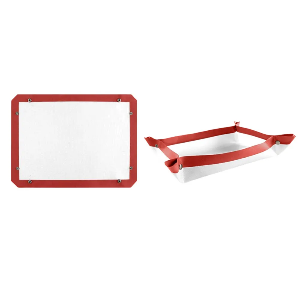 Silicone Baking Mat 42 29.5cm for Non Baking of Cookies Macarons Bread Pastry Roasting Chicken Thickened Fiber Build