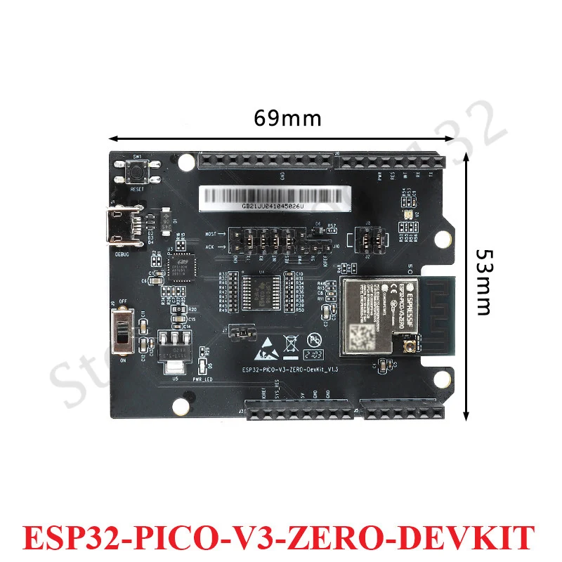 

ESP32-PICO-V3-ZERO-DEVKIT ESP32 ACK Development Board ESP32-PICO-V3-ZERO IoT WiFi Bluetooth-compatible Wireless BLE MCU Module