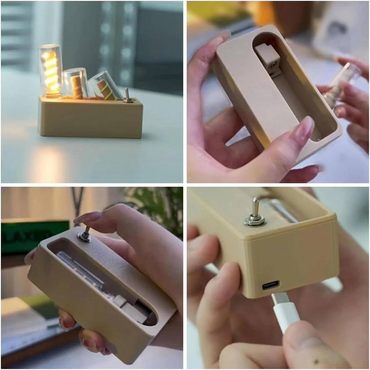 ضوء ليلي بالشفط المغناطيسي، تصميم ميكانيكي لتخفيف الضغط