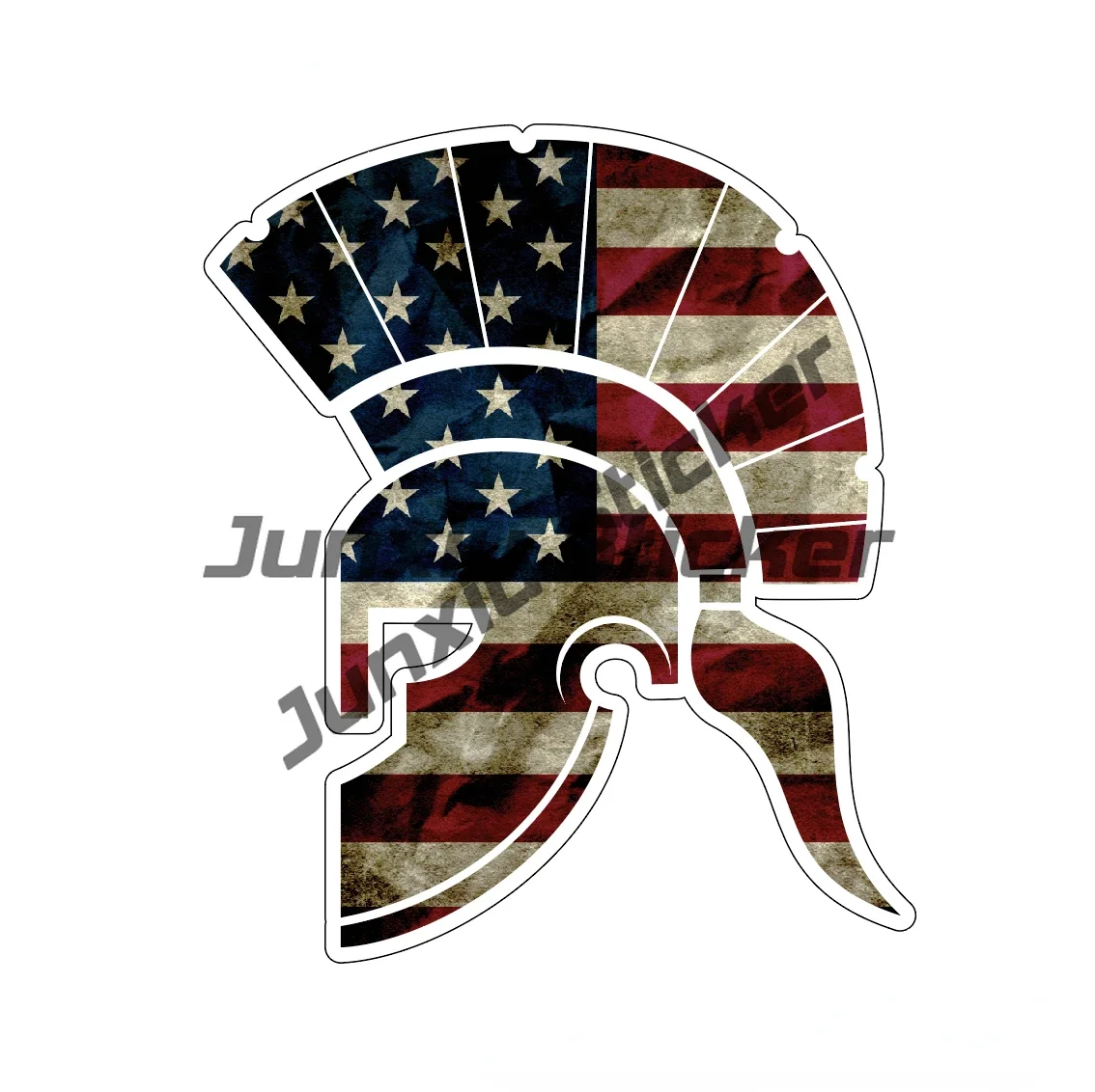 Spartan Car Stickers Vinyl Motorcycle Decal Decoration Laptop Spartan Helmet Vinyl Self-adhesive Decal