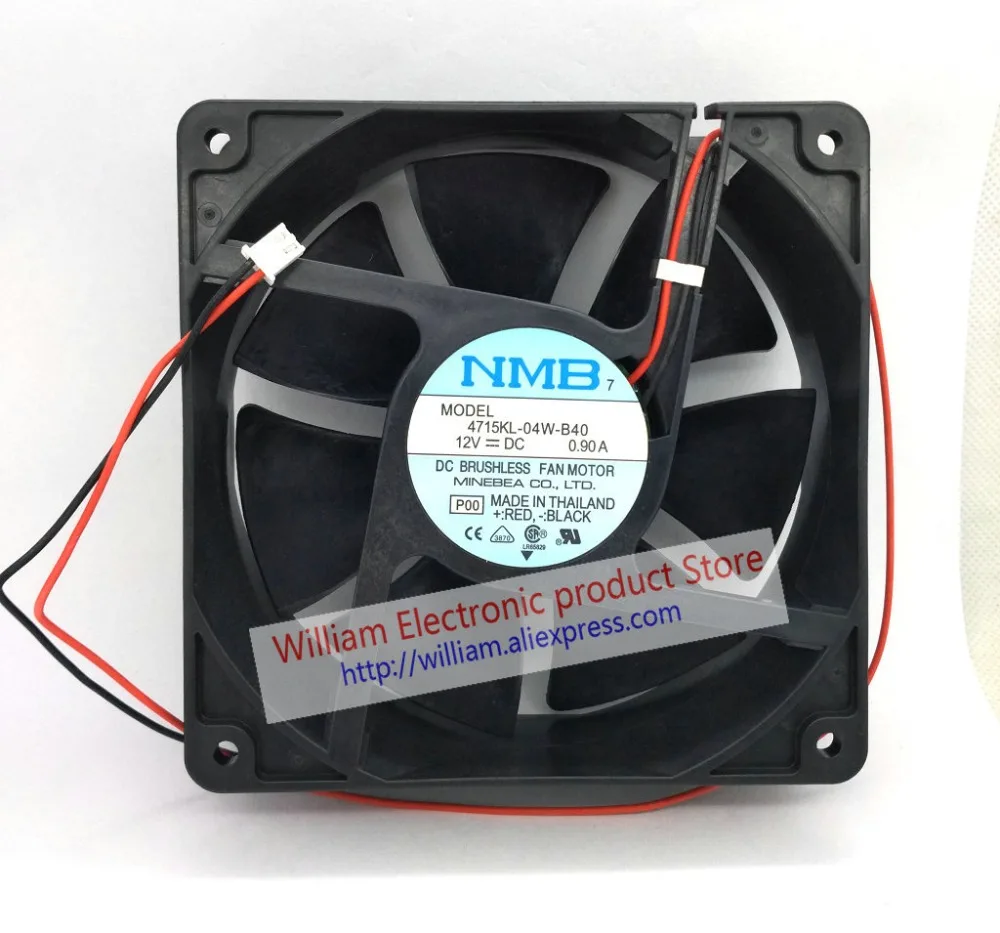 New Original 4715KL-04W-B40 120*38MM DC12V 0.90A C6K UPS cooling fan