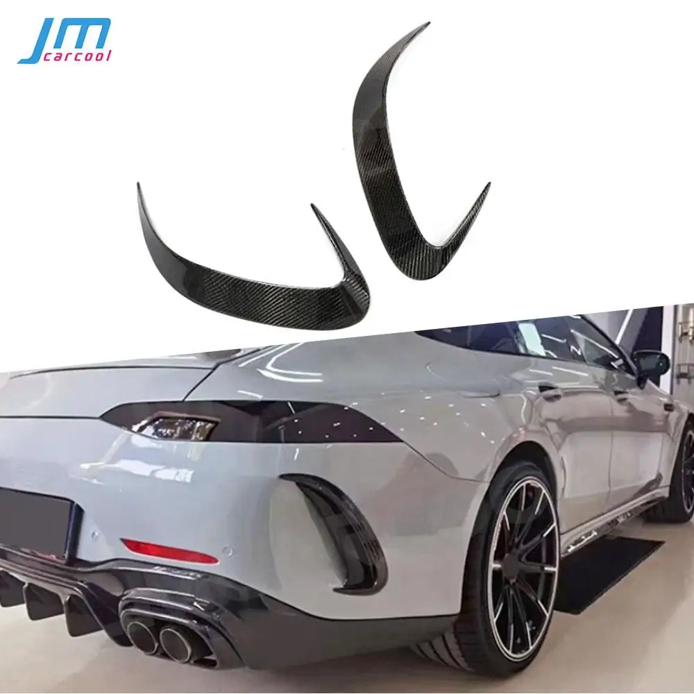 

Air Vent Trim Rear Side Vent Canard For Benz AMG GT63 GT63S 4 Door 2019 -2023 Rear Bumper Spoiler Dry Carbon Fiber Accessories