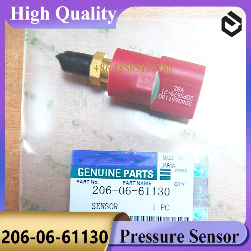 Excavator Pressure Sensor  206-06-61130 2060661130 for PC200-7 PC200-8 PC228 PC220-7