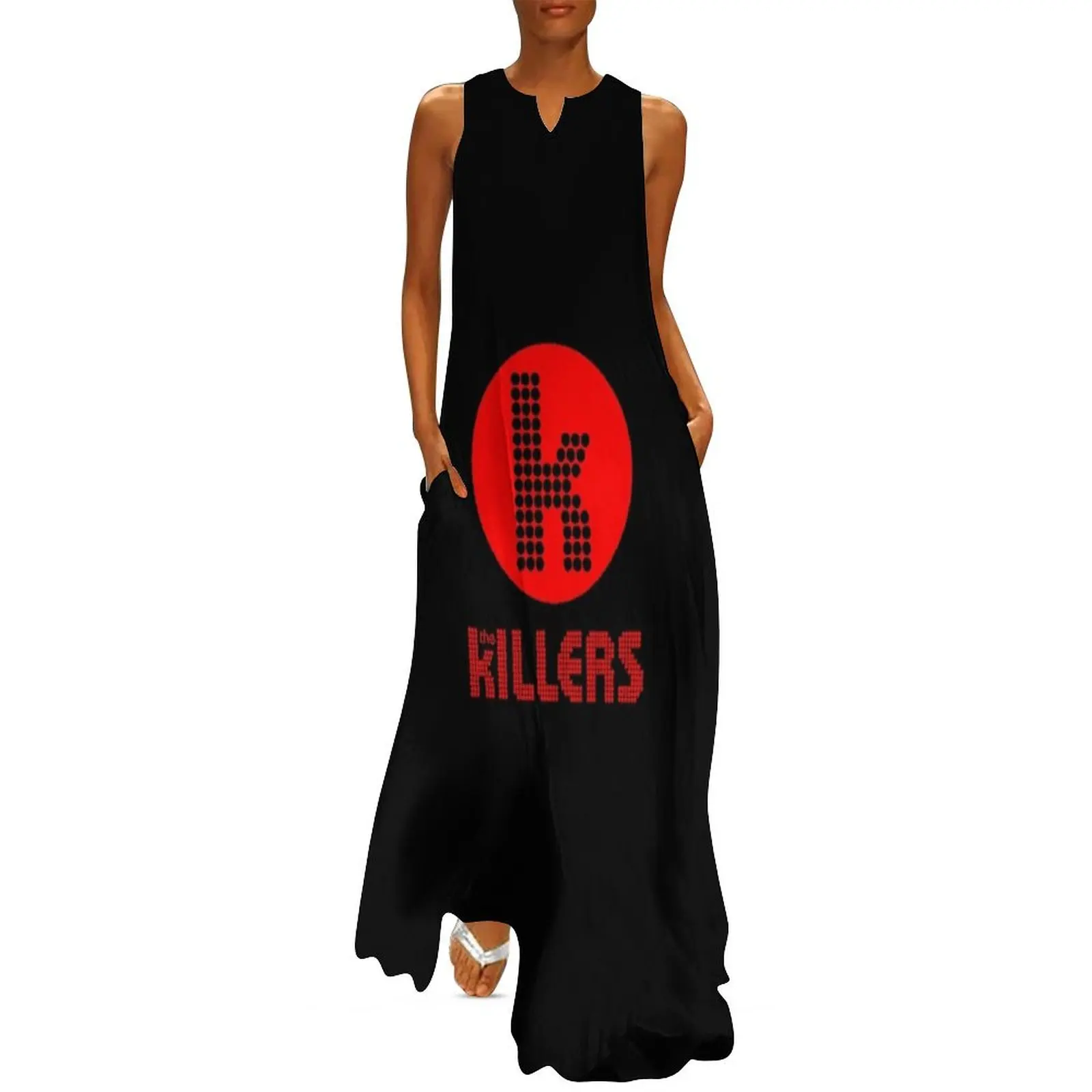 Best seller the killers logo exselna Essential Long Dress womens clothing evening dress ladies