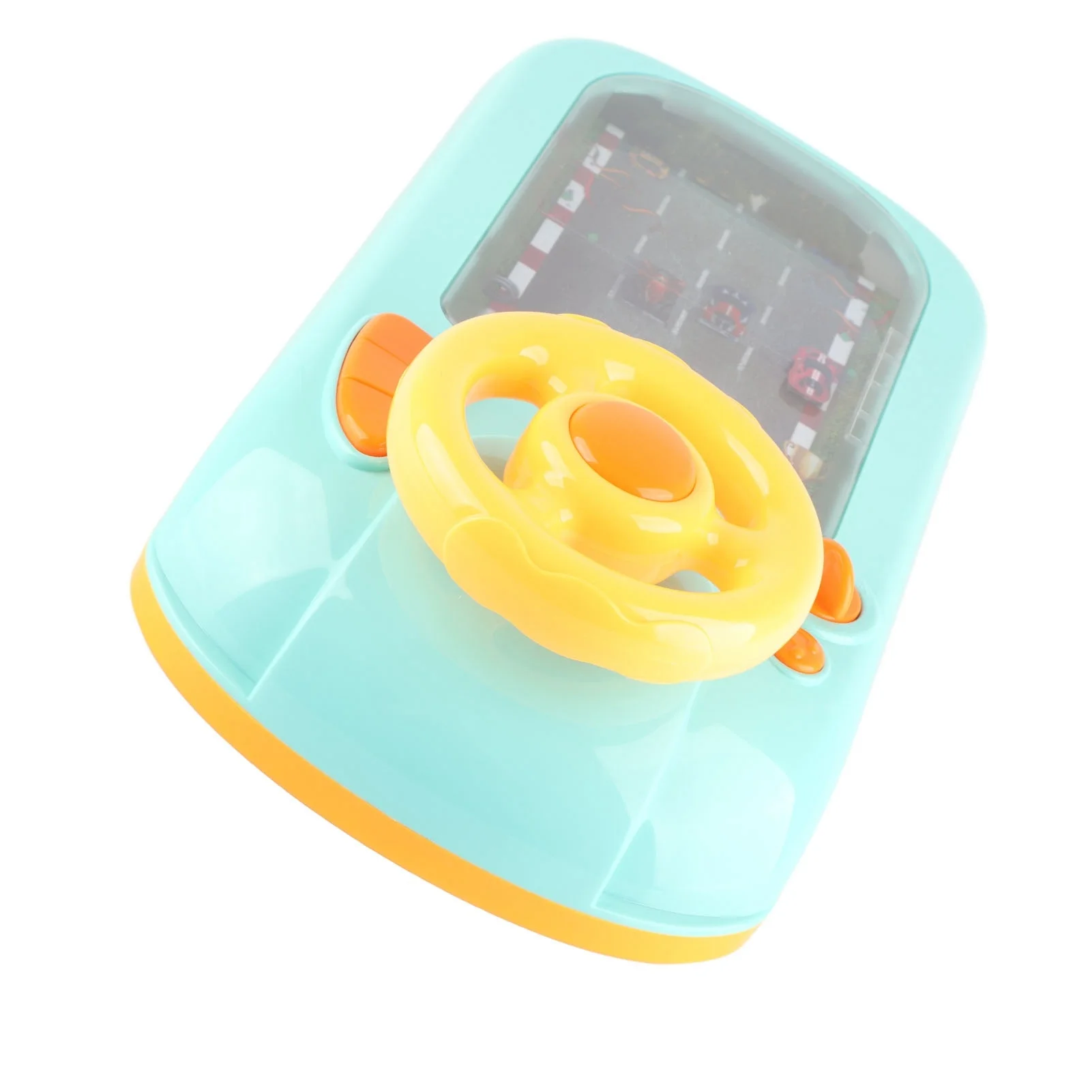 Driving Steering Wheel Toy Electric Learning Educational Pretend Steering Wheel Toy for Children