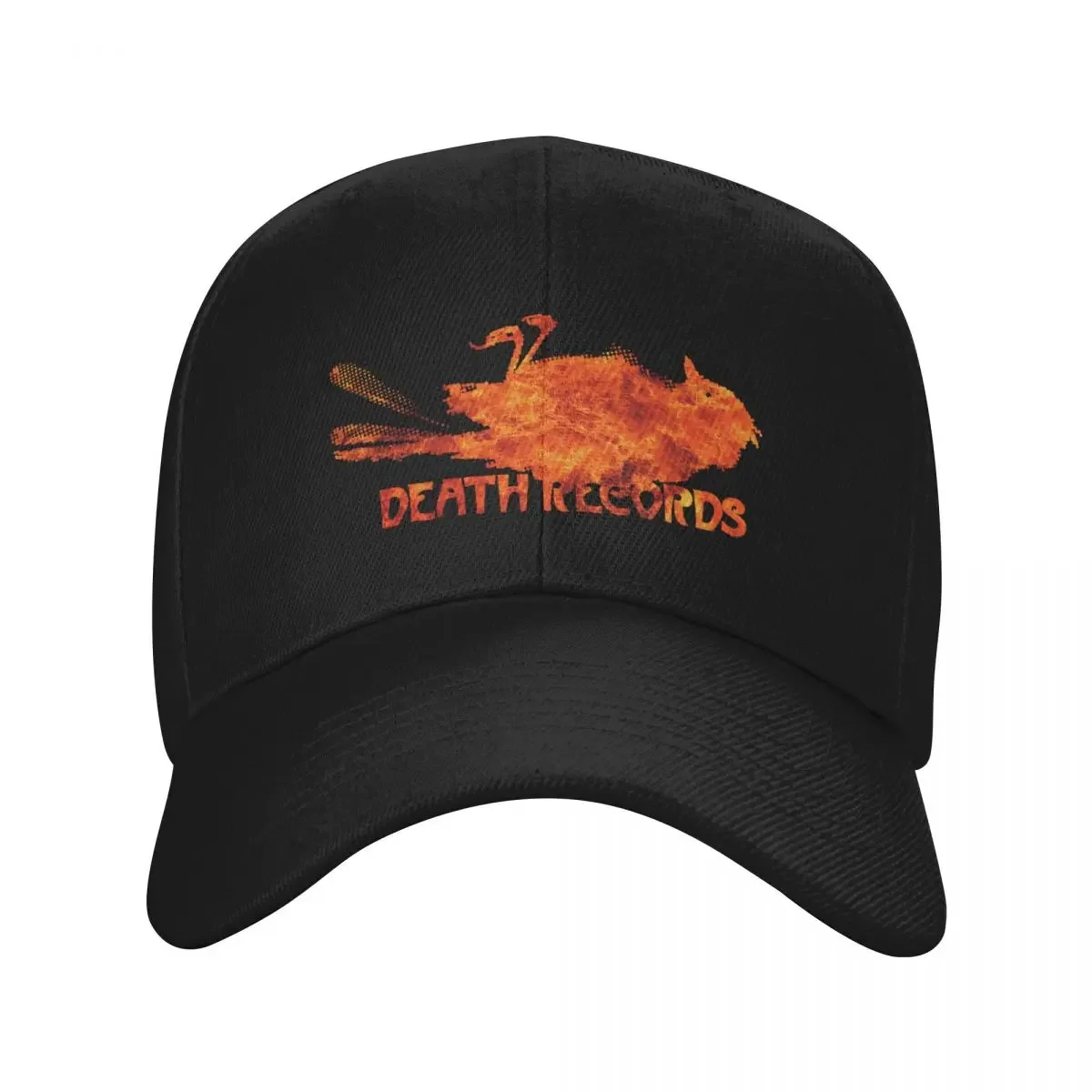 

DEATH RECORDS Phantom of the Paradise FIRE Baseball Cap hard hat Luxury Hat Sunscreen Male Women's