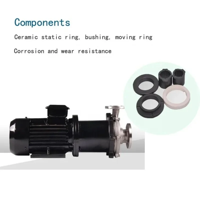 

High-Quality Stainless Steel Magnet Pump 5 HP 7.5 HP Drive for Acid Alkali Chlorine Industrial Water Transfer Pump