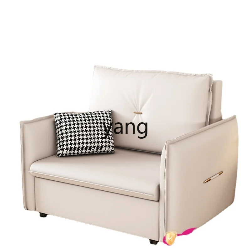 Yjq Single Sofa Bed Double-Use Comb Small Apartment High-Profile Figure Balcony Multi-Functional Folding Bed